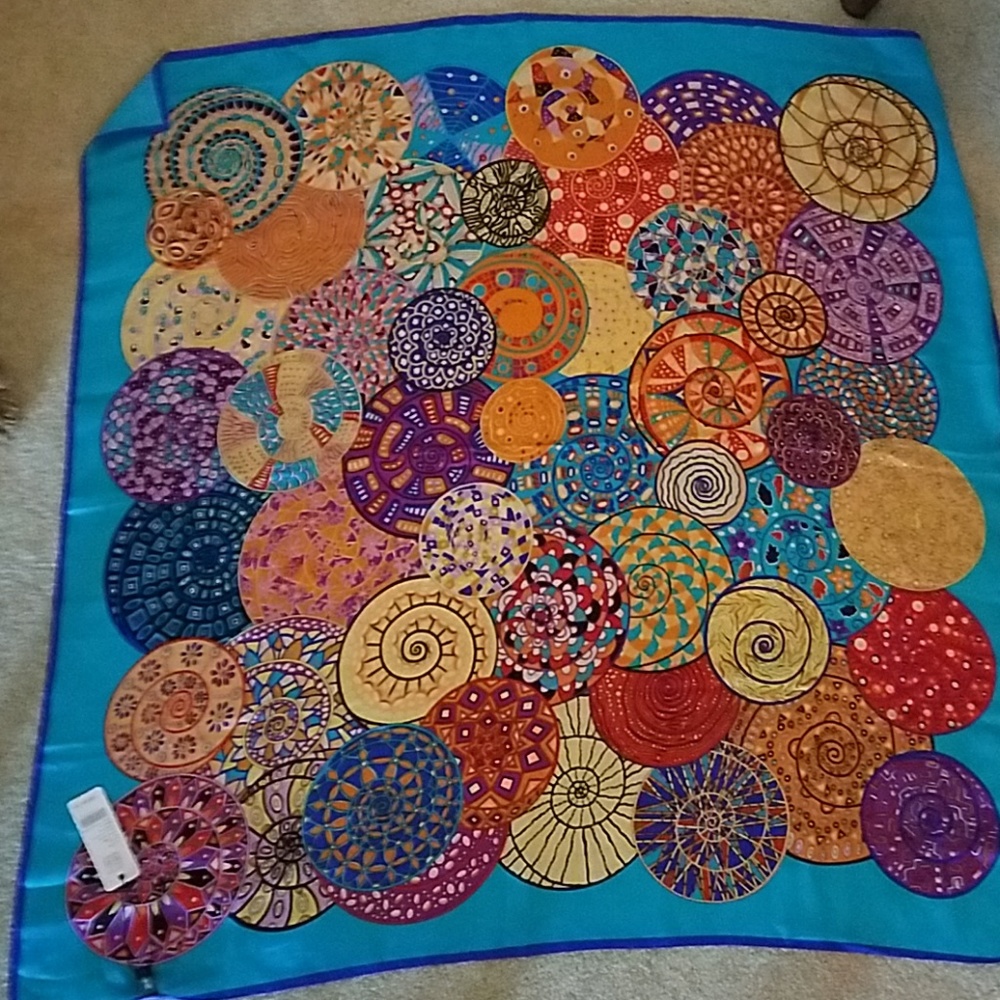 Silk NWT scarf beautiful!